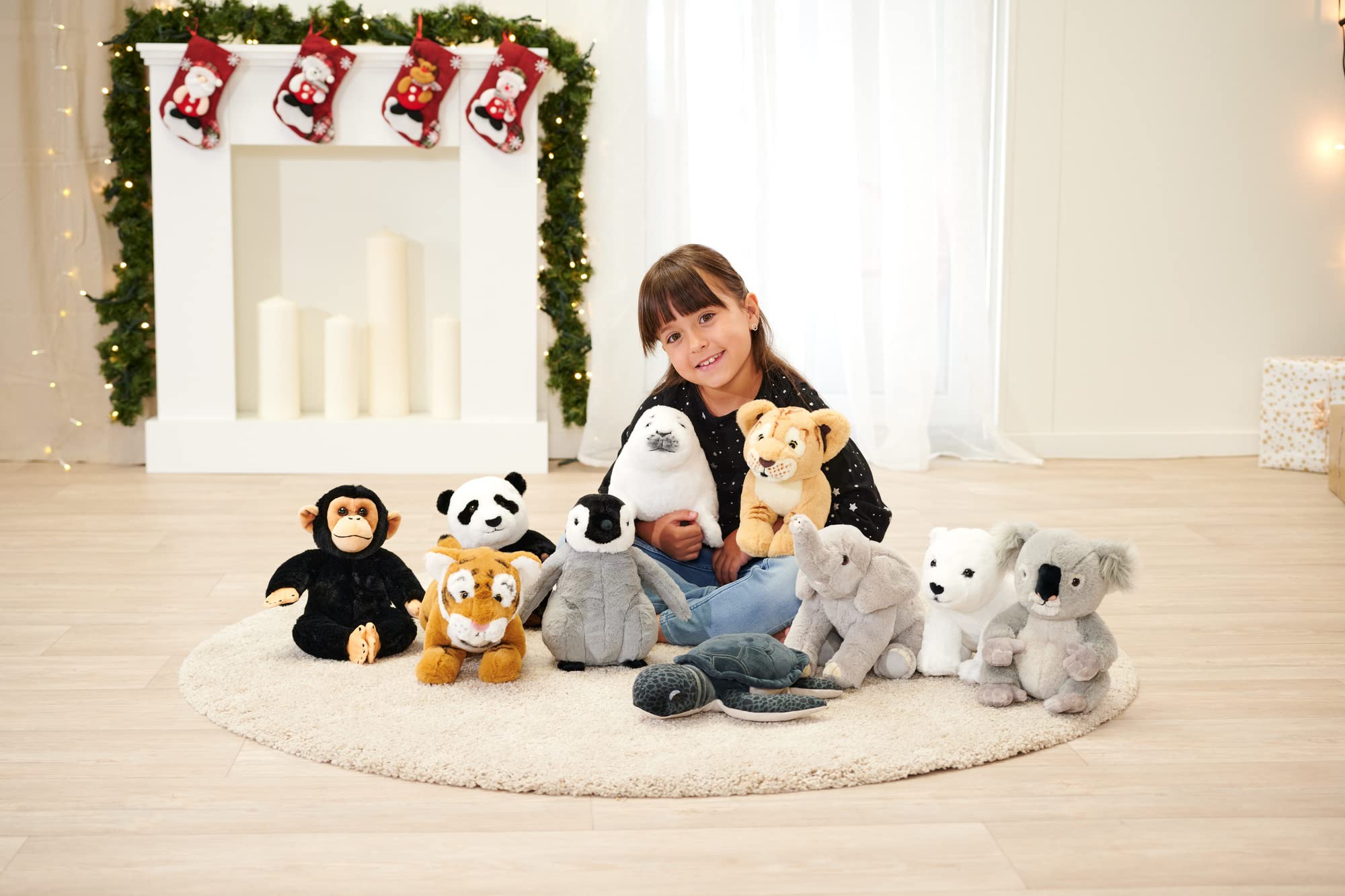 National Geographic Peluche e figurine Scimpanzè peluche 25 cm