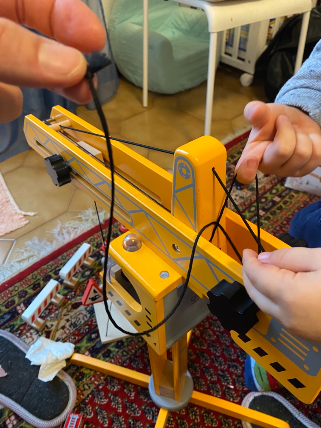 Hape Montare e costruire Set Gru – Costruisci il Tuo Cantiere