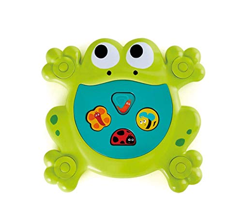 Hape Giochi da bagno Feed-Me Bath Frog rana da bagno multicolore E0209