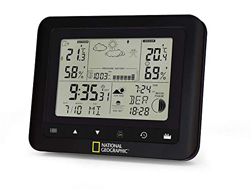 National Geographic Stazioni meteorologiche stazione meteo radio nera