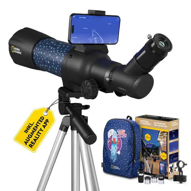 National Geographic Telescopi smartes AR telescopio per bambini