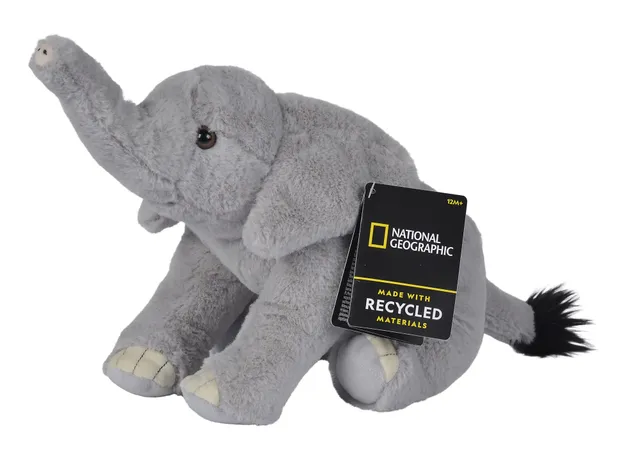 National Geographic Peluche e figurine Elefante africano 25 cm