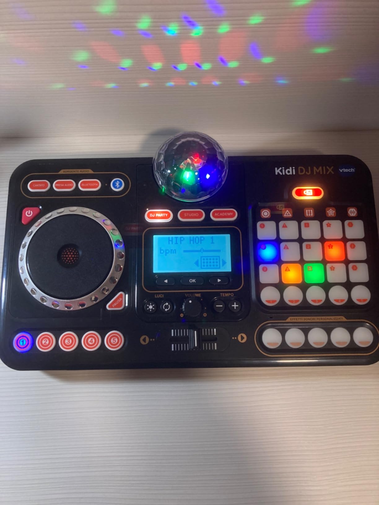 VTech Kidi DJ Mix console DJ per bambini con microfono