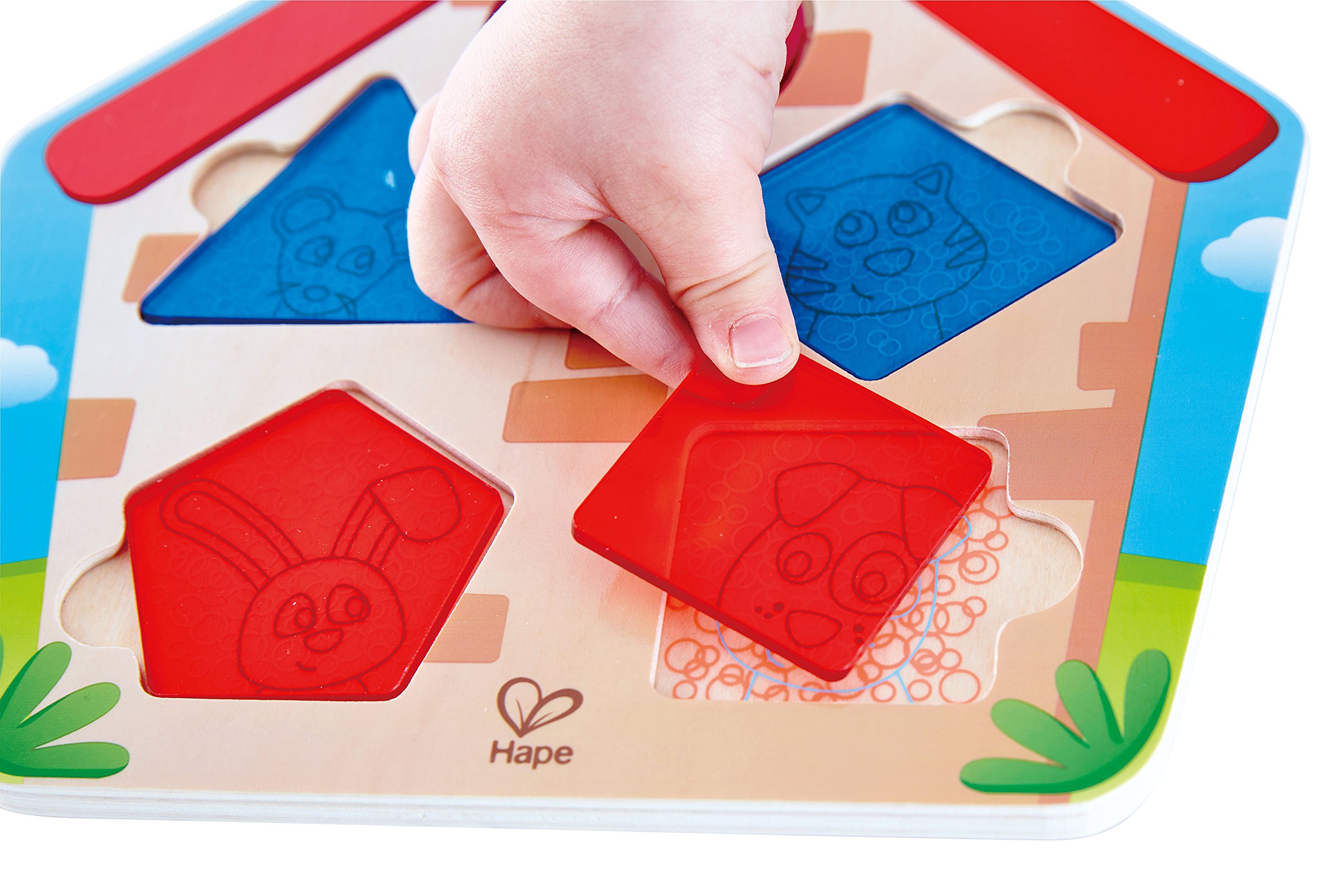Hape Puzzle E1613 Giochi in Legno puzzle dai 24 mesi