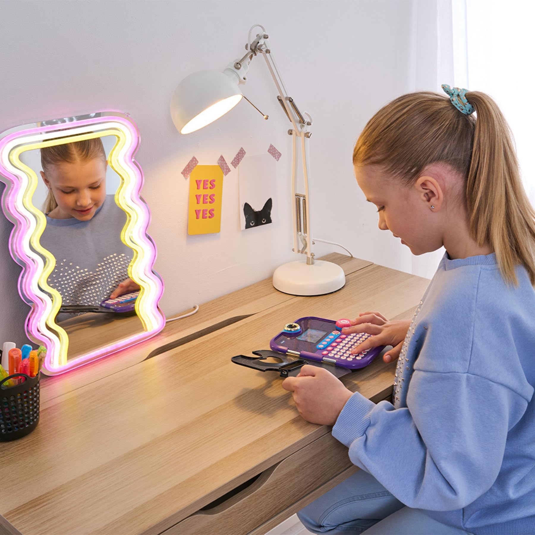 VTech KidiSecrets Video Fashion diario segreto nero elettronico