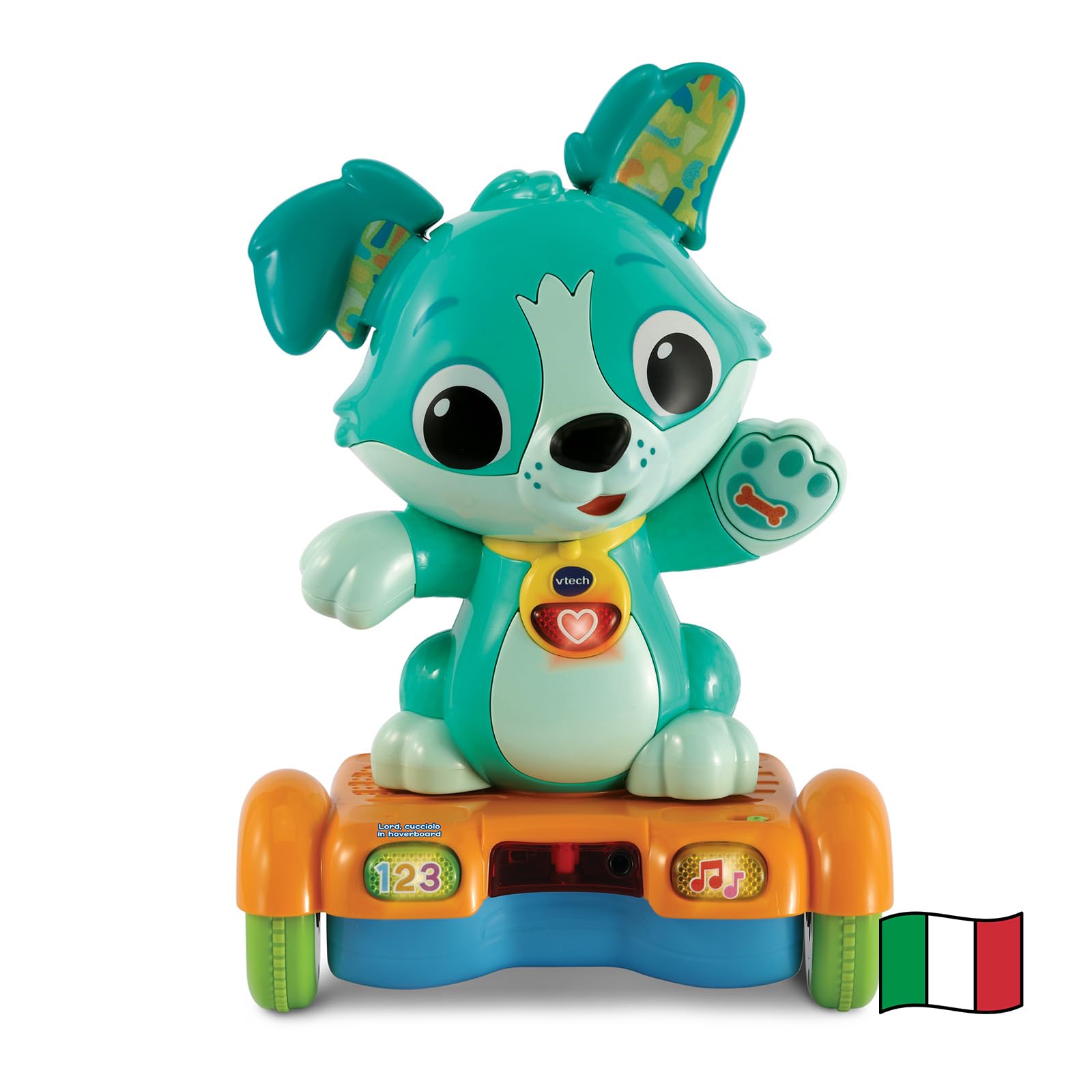 V-Tech Giocattoli 1-3 anni Lord Cucciolo in Hoverboard cagnolino interattivo 12-36 mesi