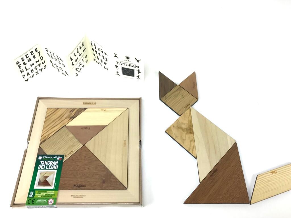 Il Pianeta delle idee Giocare Tangram dei Legni puzzle geometrico
