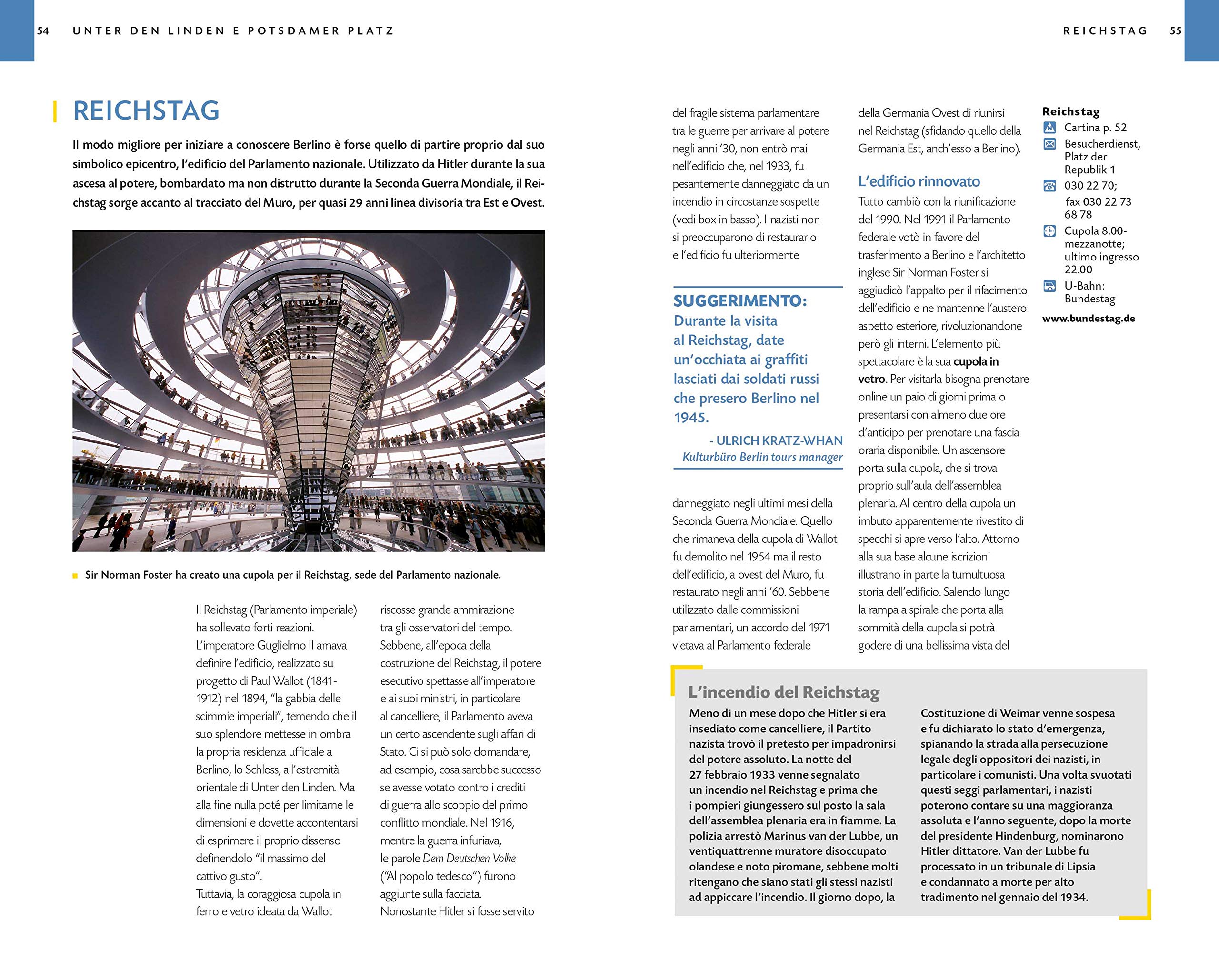 National Geographic Le Guide Traveler di National Geographic Berlino guida turistica con mappa estraibile