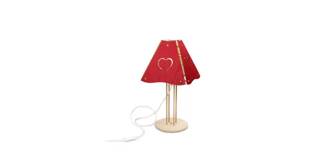 Il Pianeta delle idee Arredare Lampada MiniMA in legno lampada componibile