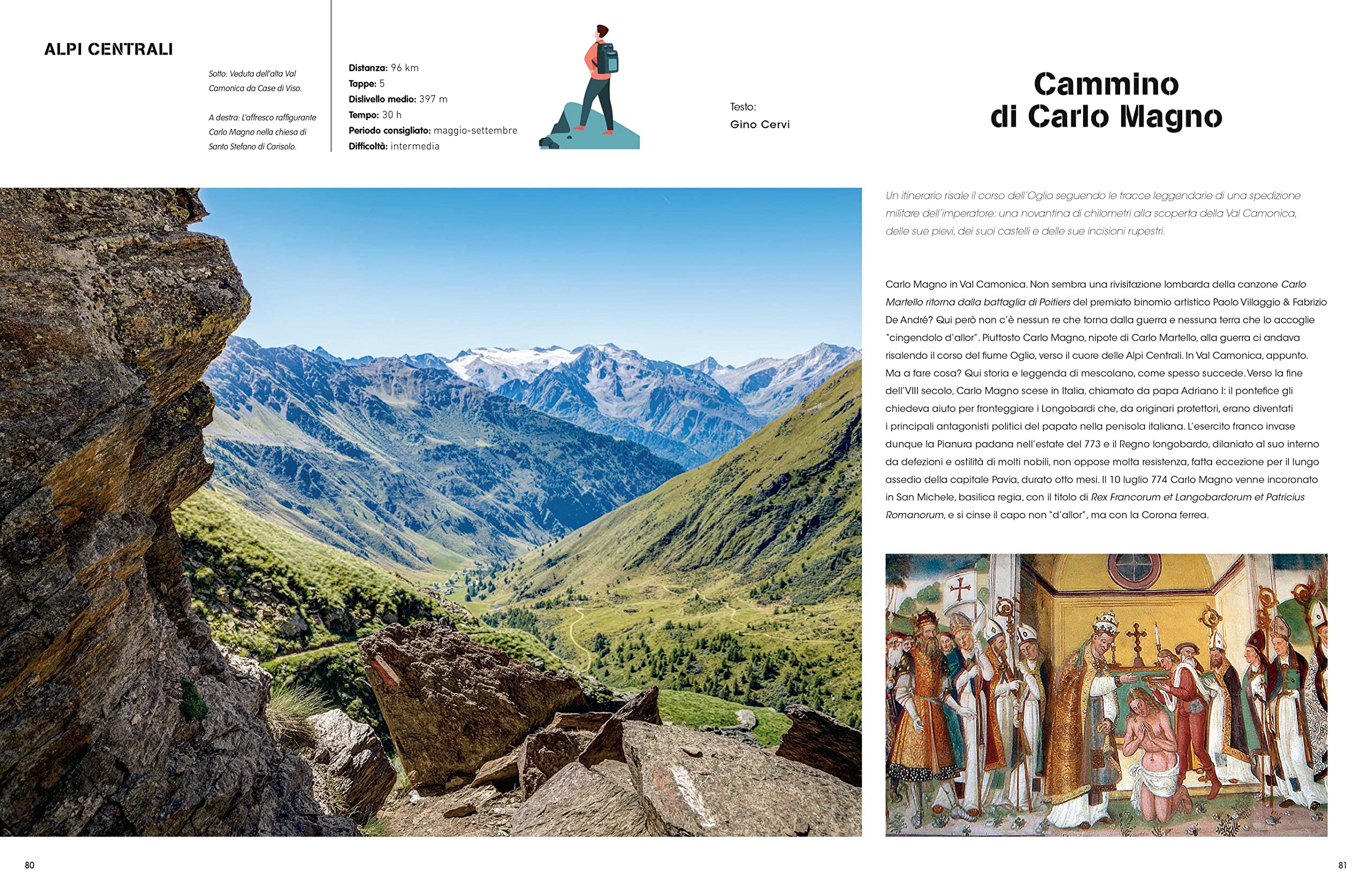 National Geographic – Libri Cammini Italia 10 migliori itinerari di escursionismo guida