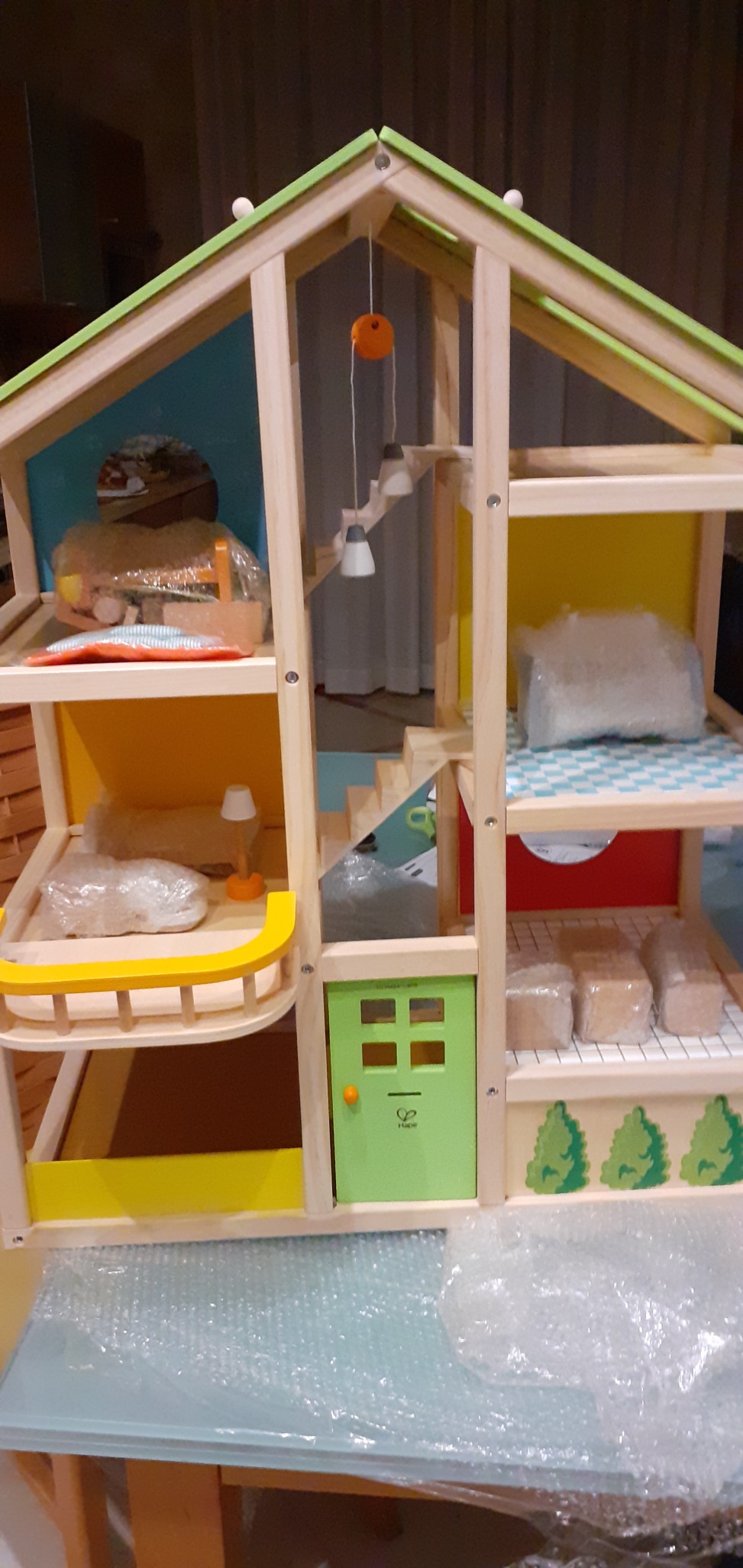 Hape Case delle bambole e accessori E3401 Casa 4 Stagioni casa delle bambole in legno
