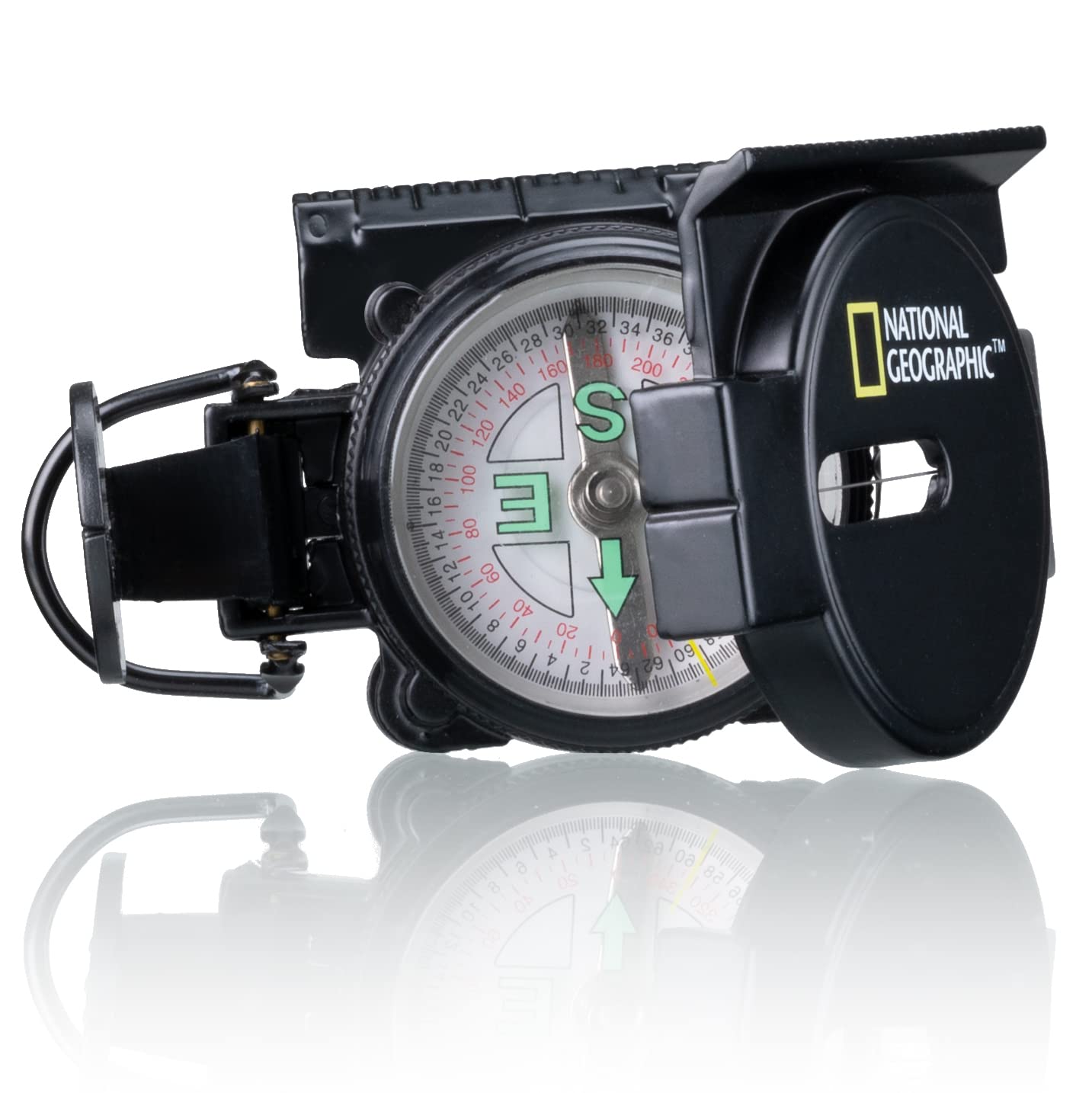 National Geographic Stazioni meteorologiche ed elettronica outdoor bussola 360° con marsupio