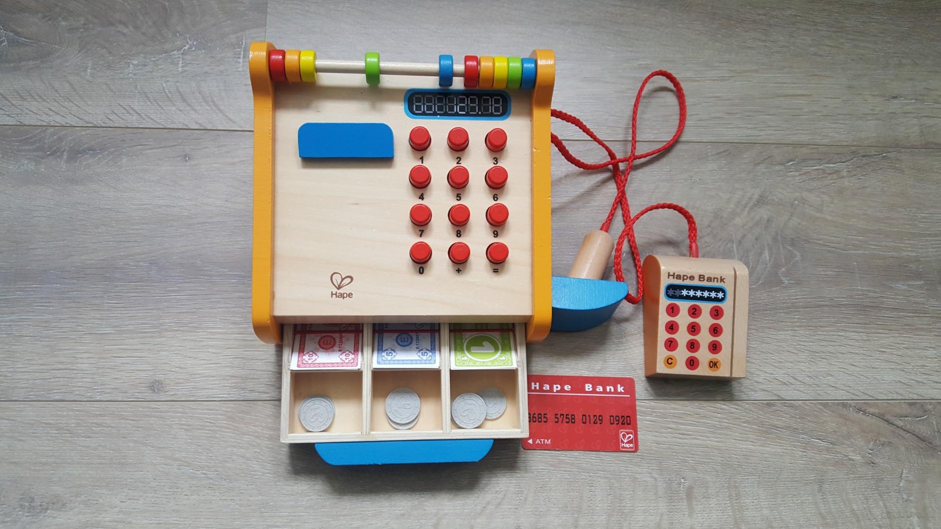Hape Giochi di ruolo E3121 Registratore di Cassa
