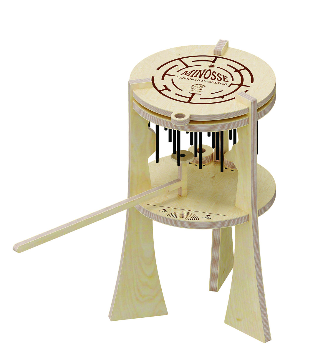 Il Pianeta delle idee I CarloSauri Minosse – Labirinto magnetico gioco