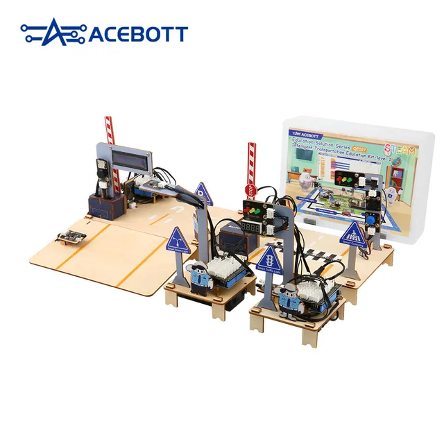 ACEBOTT Education Solution Series QE027 kit trasporti intelligenti