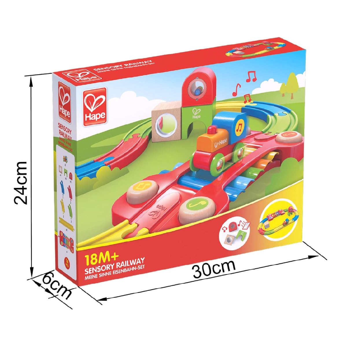Hape Treno Pista treno musicale con xilofono