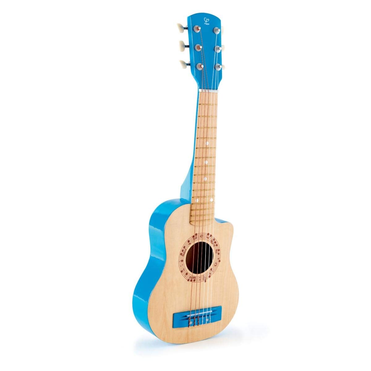 Hape Giochi musicali E0601 Chitarra blu in legno