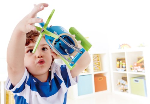 Hape Giochi E5518 E-Copter elicottero in bambù