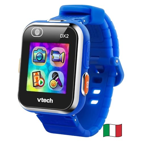 VTech Kidizoom Smartwatch DX2 smartwatch blu per bambini con doppia fotocamera