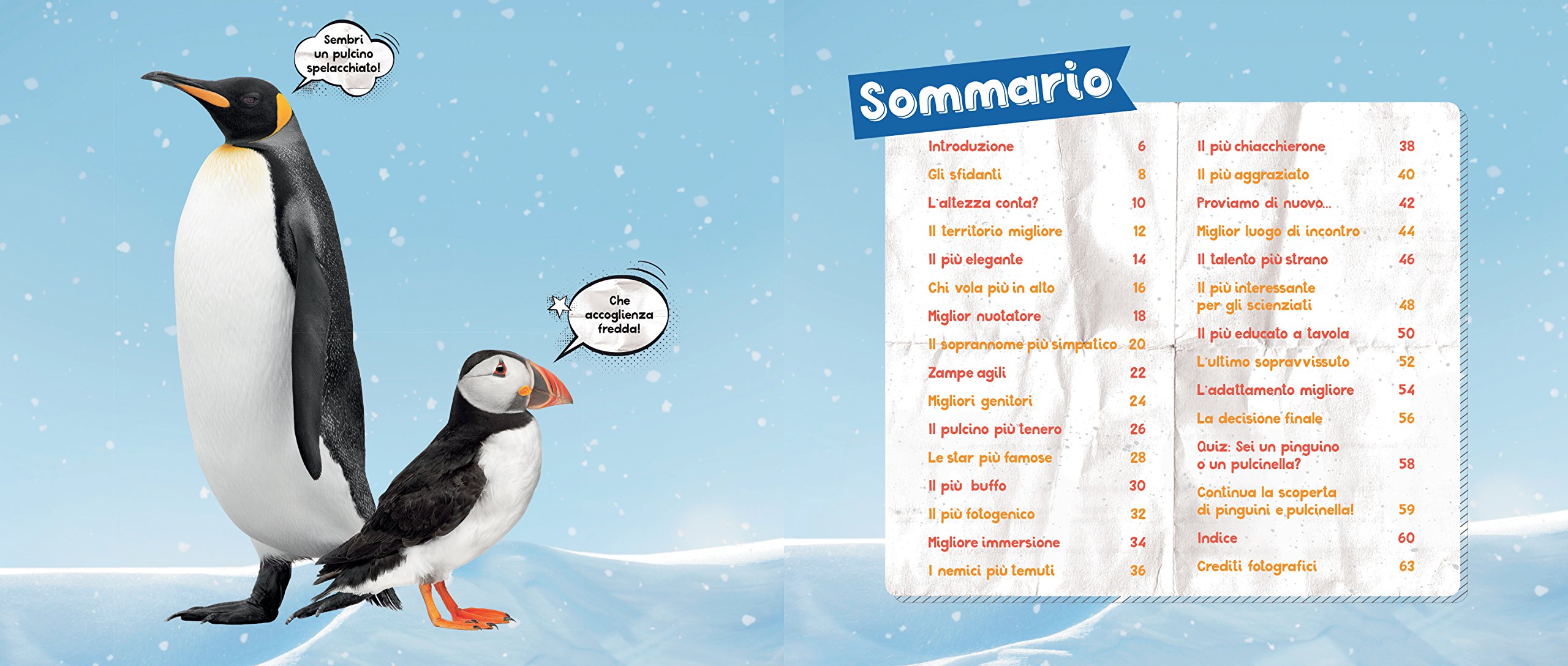 National Geographic Kids – Libri Pinguini e pulcinelle a confronto libro
