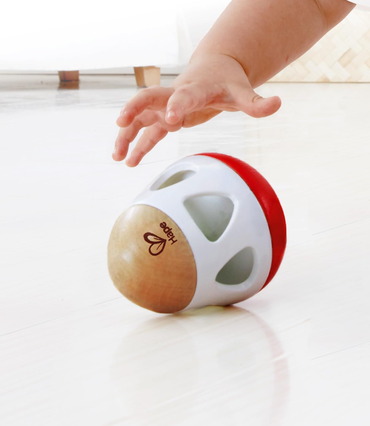 Hape Giocattoli per l'infanzia Sonaglio con campanello sonaglio boomerang