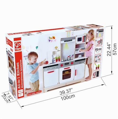Hape Cucina e accessori E3145 cucina per bimbi all-in-1