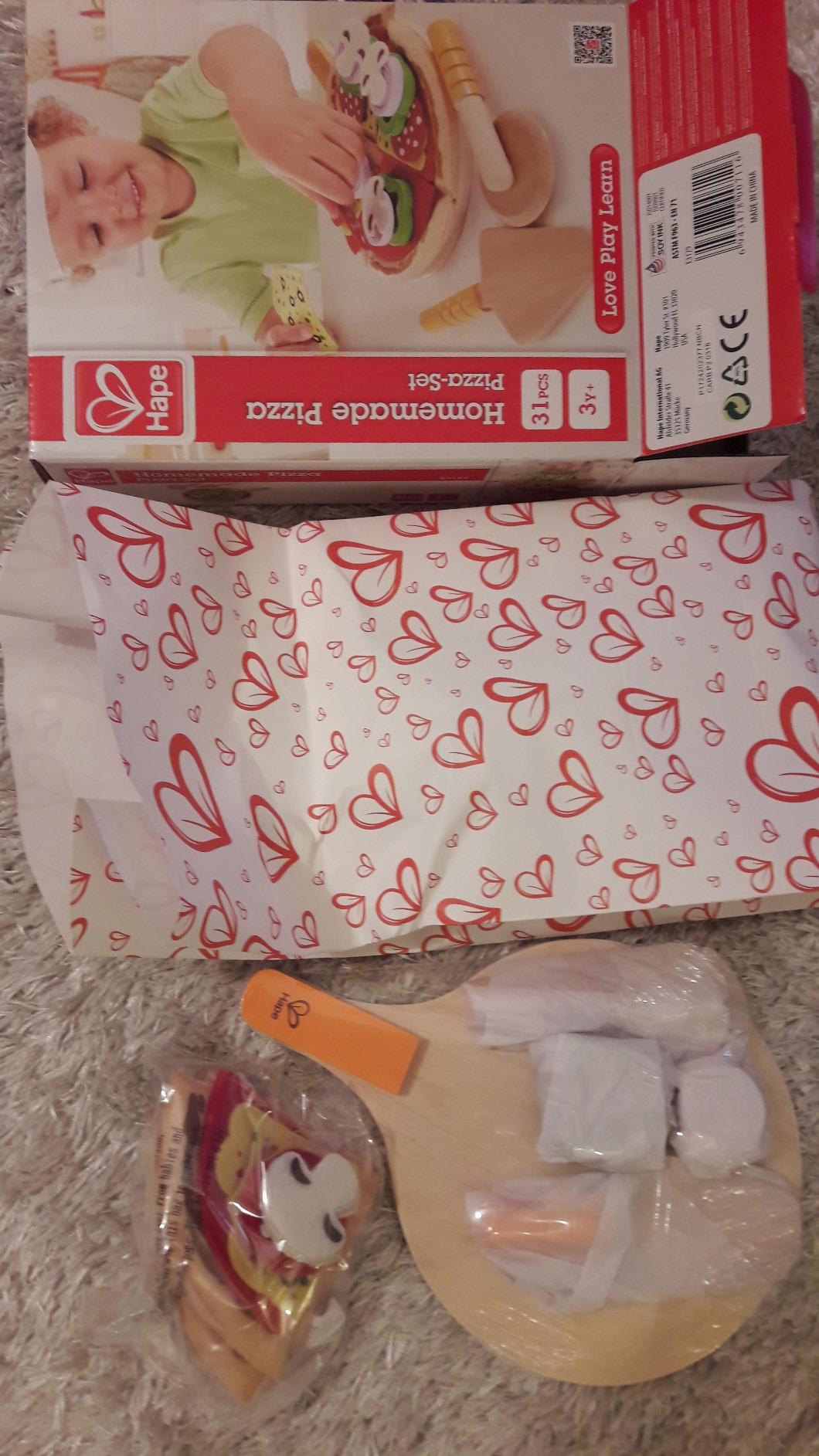 Hape Cucina e accessori E3129 Pizza Fatta in Casa