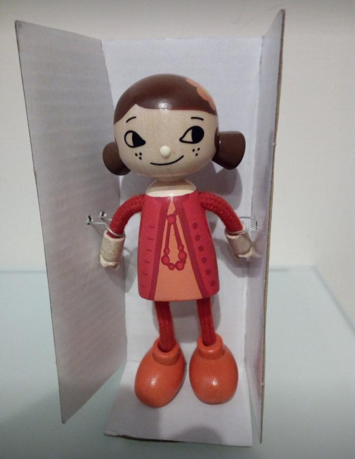 Hape Case delle bambole e accessori Bambola di legno Mamma arti flessibili