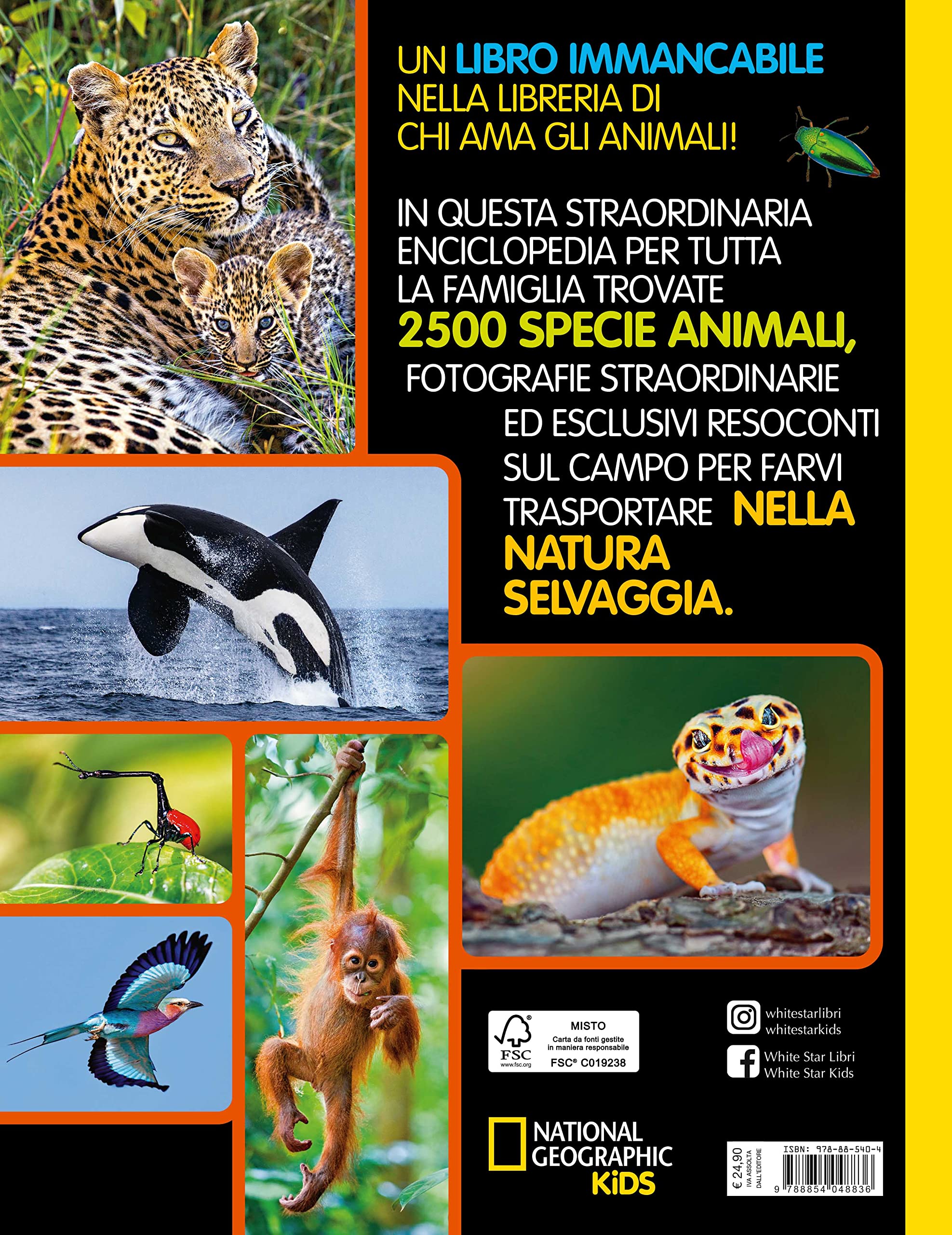National Geographic Kids – Libri La Grande Enciclopedia Degli Animali guida illustrata