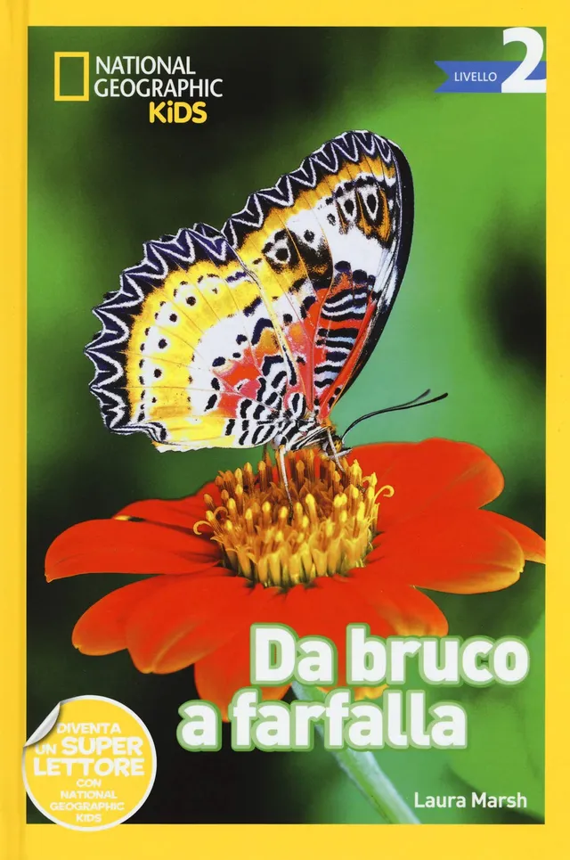 National Geographic Kids – Libri Da bruco a farfalla libro
