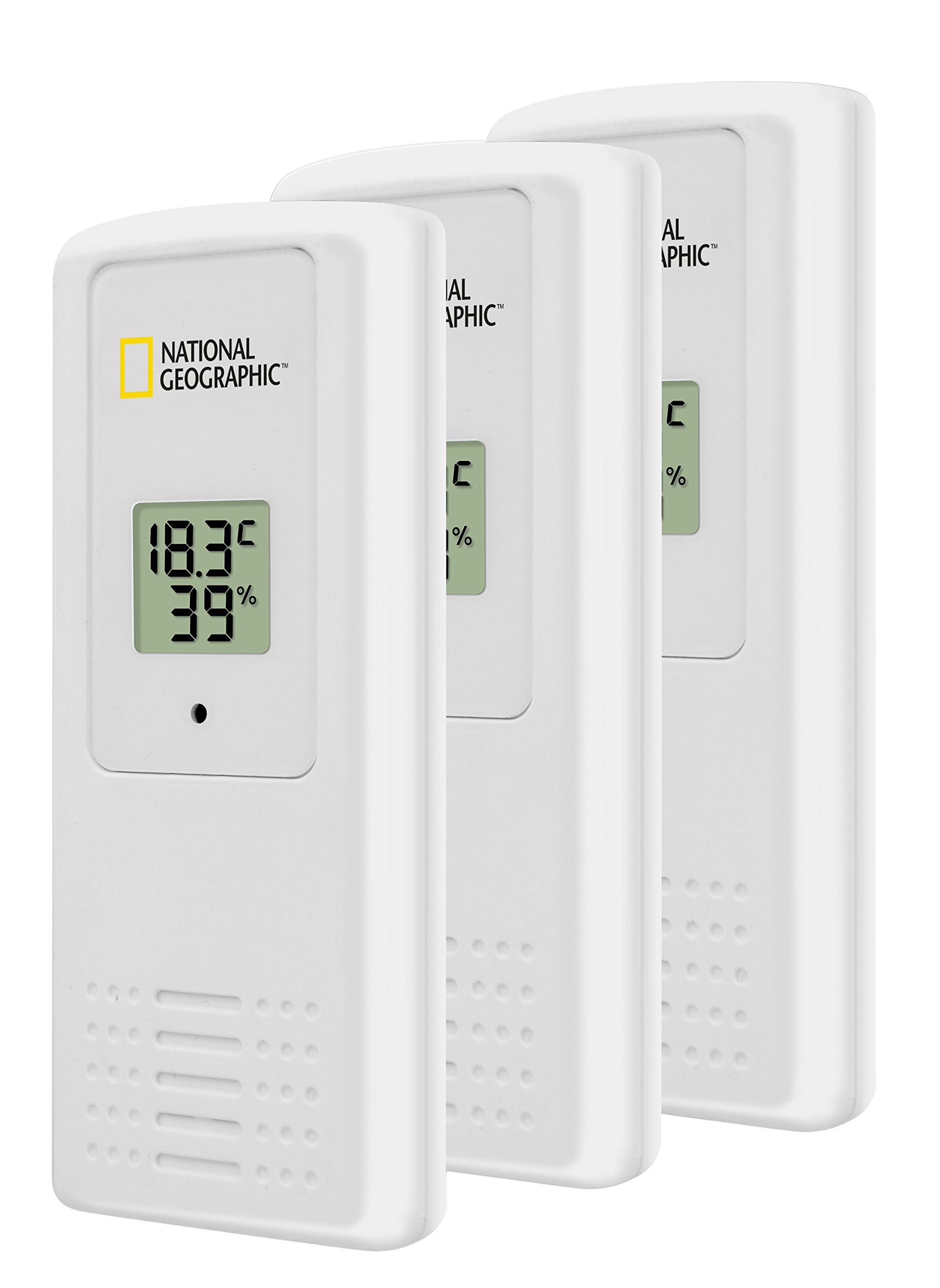 National Geographic Stazioni meteorologiche Stazione meteorologica 4 posizioni termoigrometro