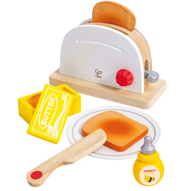 Hape Cucina e accessori Set Tostapane gioco per la colazione