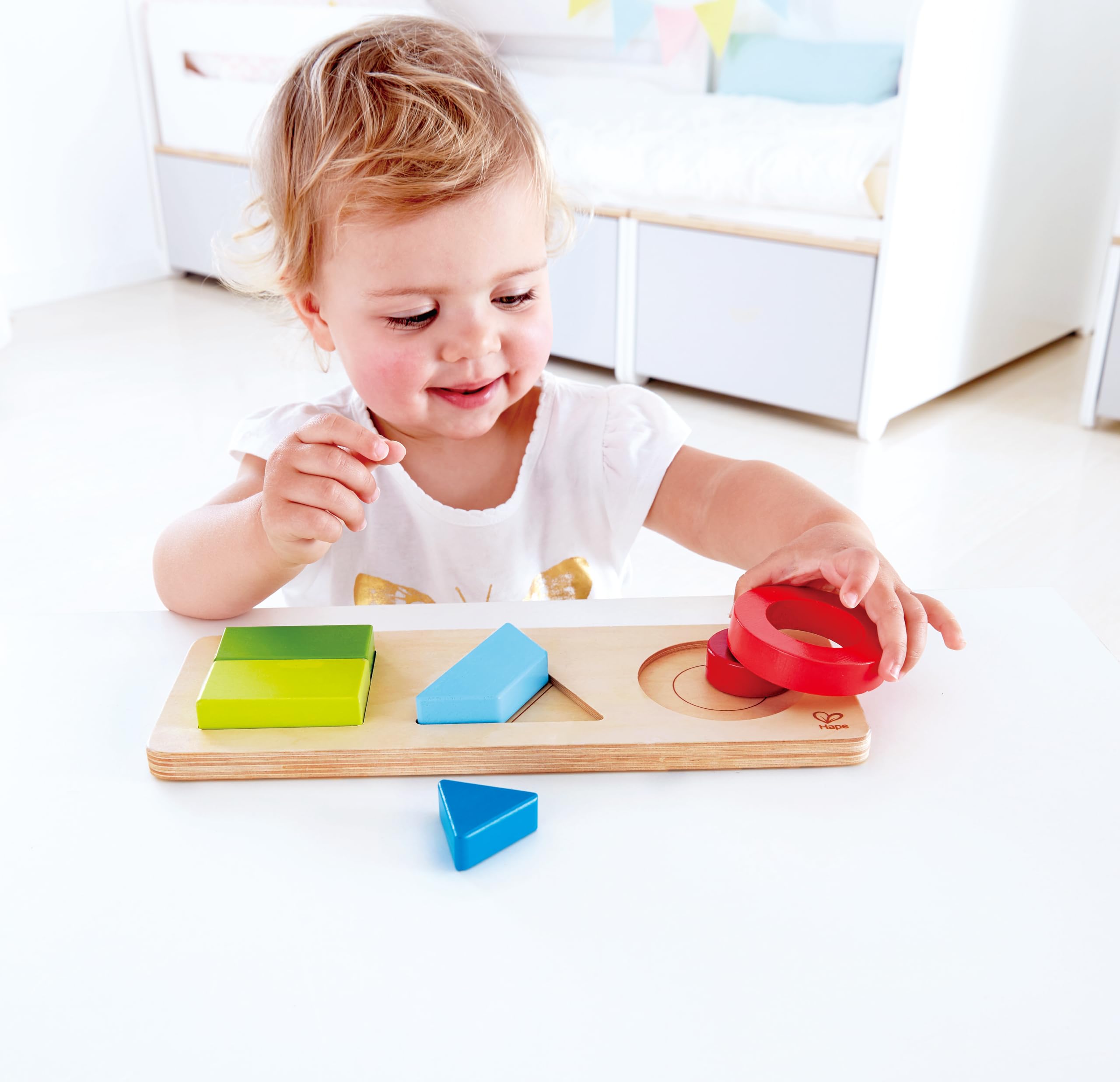 Hape Puzzle E1615 puzzle a due livelli