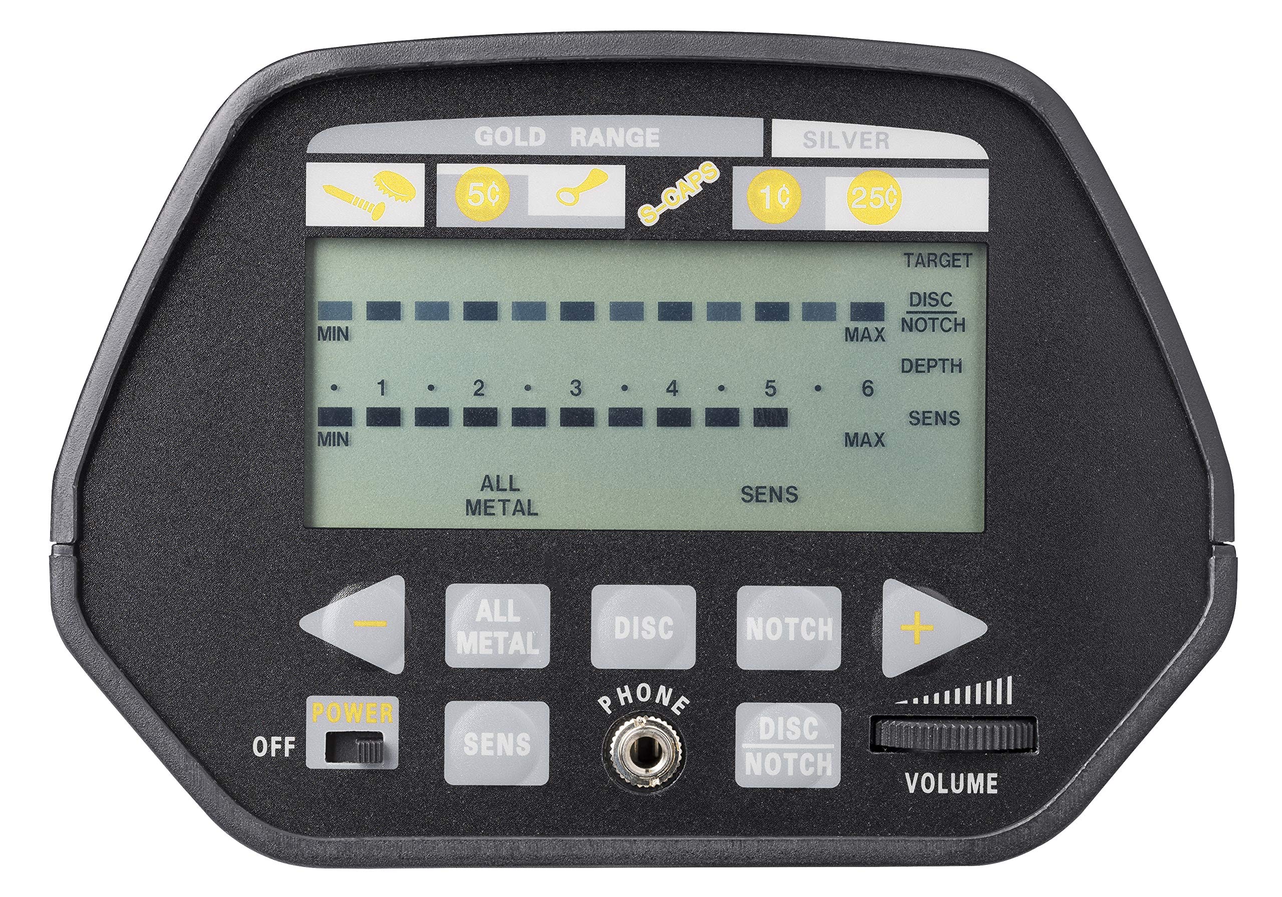 National Geographic Kit scientifici e di scoperta Metal detector cercametalli LCD 100-125 cm