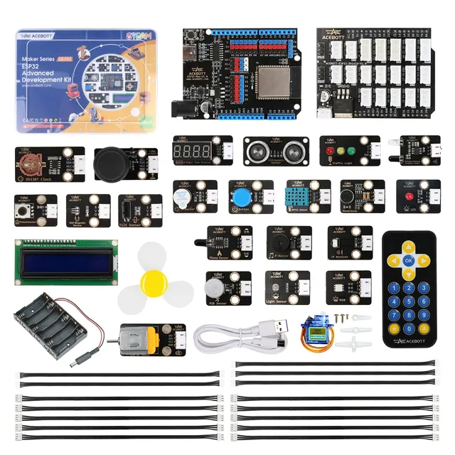 ACEBOTT Maker Series QE202 ESP32 Advanced Development Kit 26-in-1
