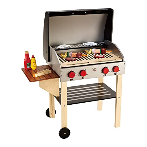 Hape Cucina e accessori E3127 Griglia del Buongustaio barbecue in legno