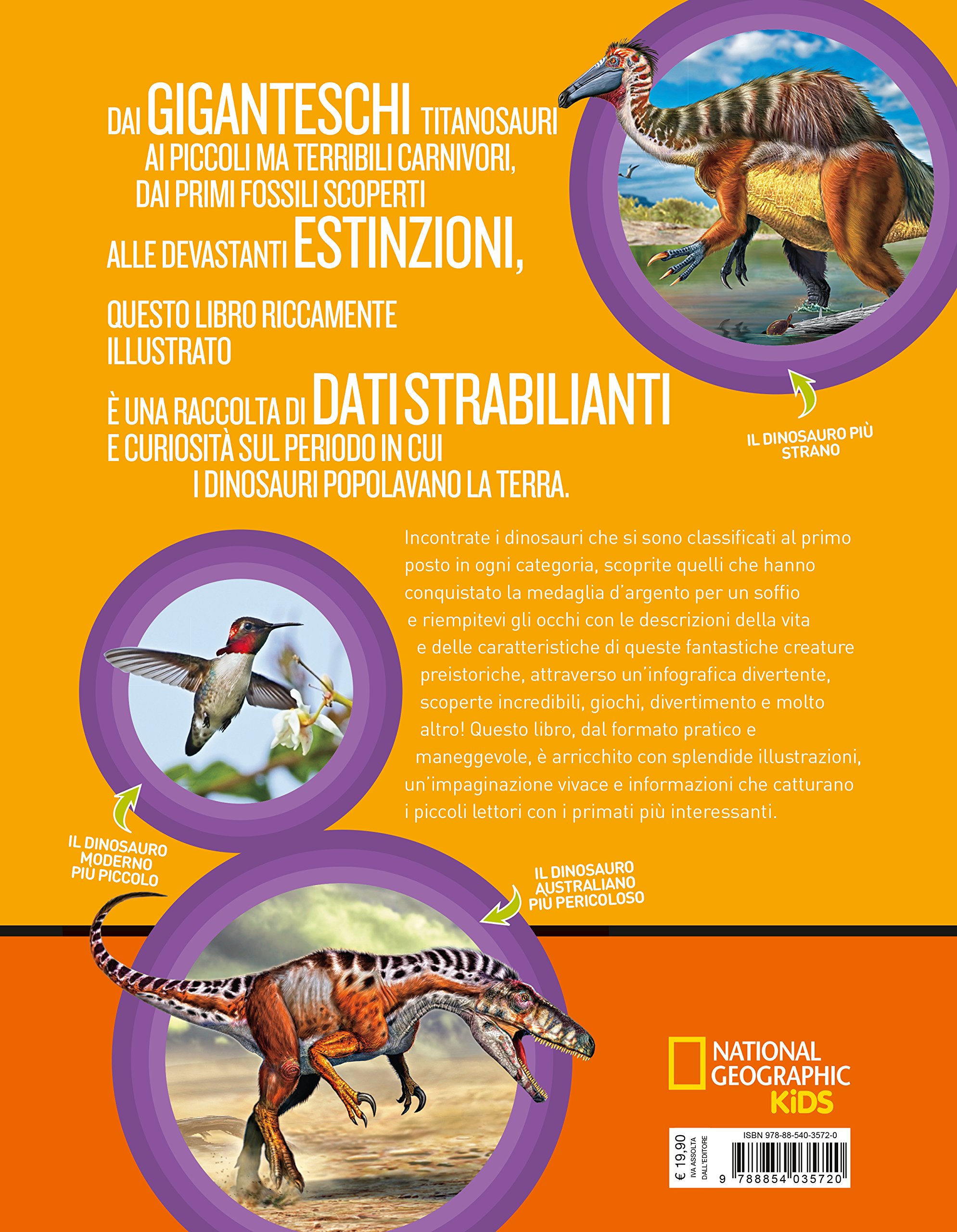 National Geographic Kids – Libri Dino Record libro a colori