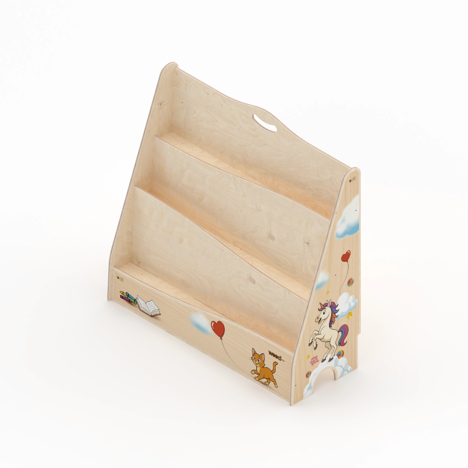 Il Pianeta delle idee Wood for Kids Montessori Libreria Montessori legno