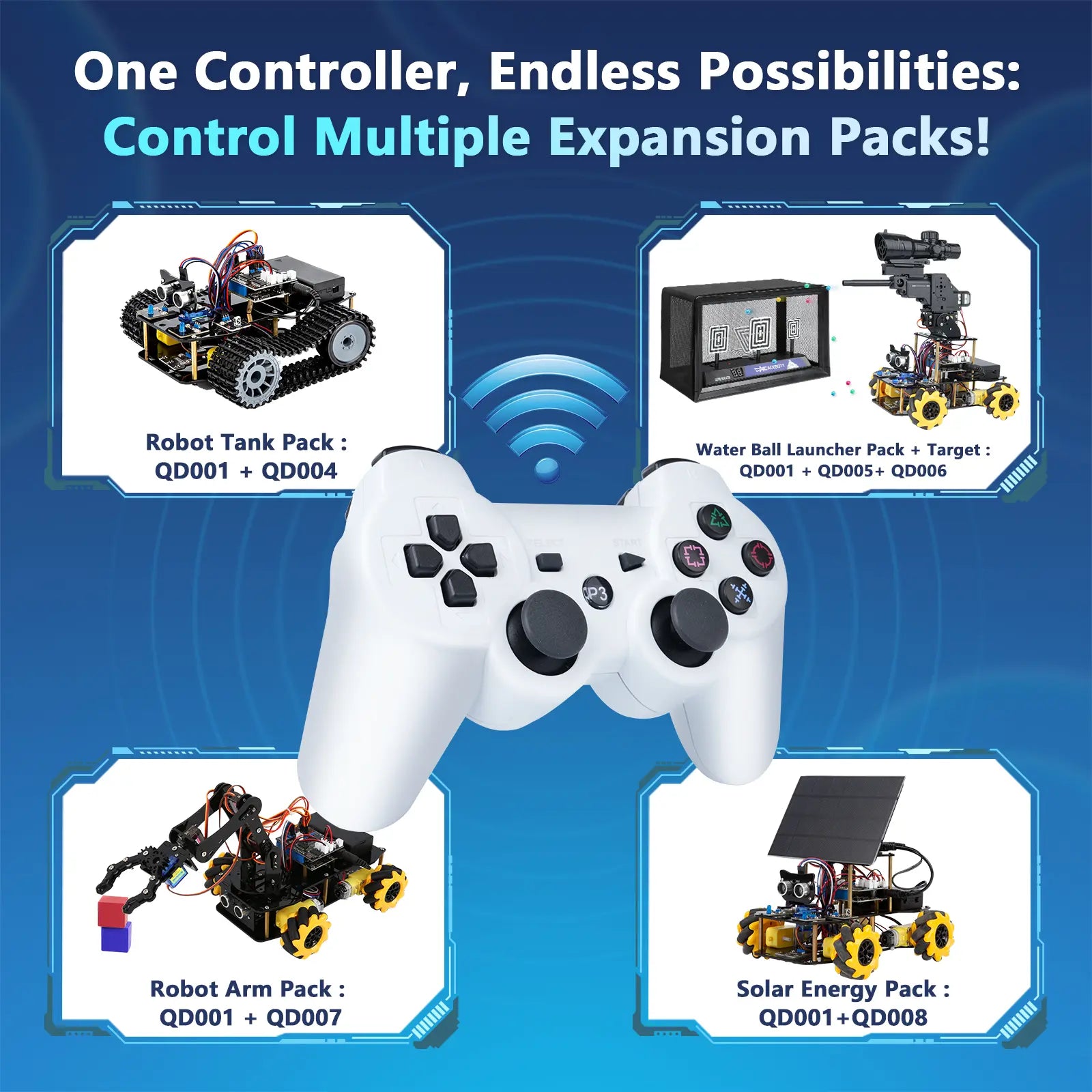 ACEBOTT Expansion Pack Series QD010 Wireless Controller controller Bluetooth