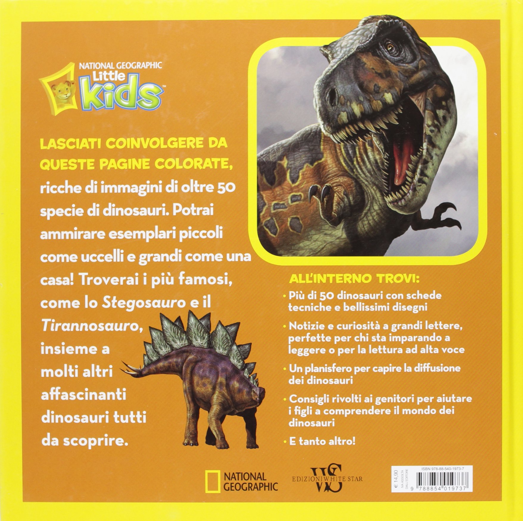 National Geographic Kids – Libri Il primo grande libro dei dinosauri libro illustrato