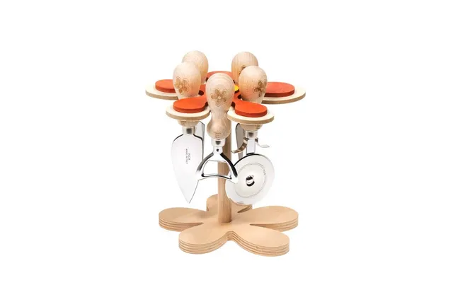 Il Pianeta delle idee In Cucina Margherita Torre porta utensili in betulla