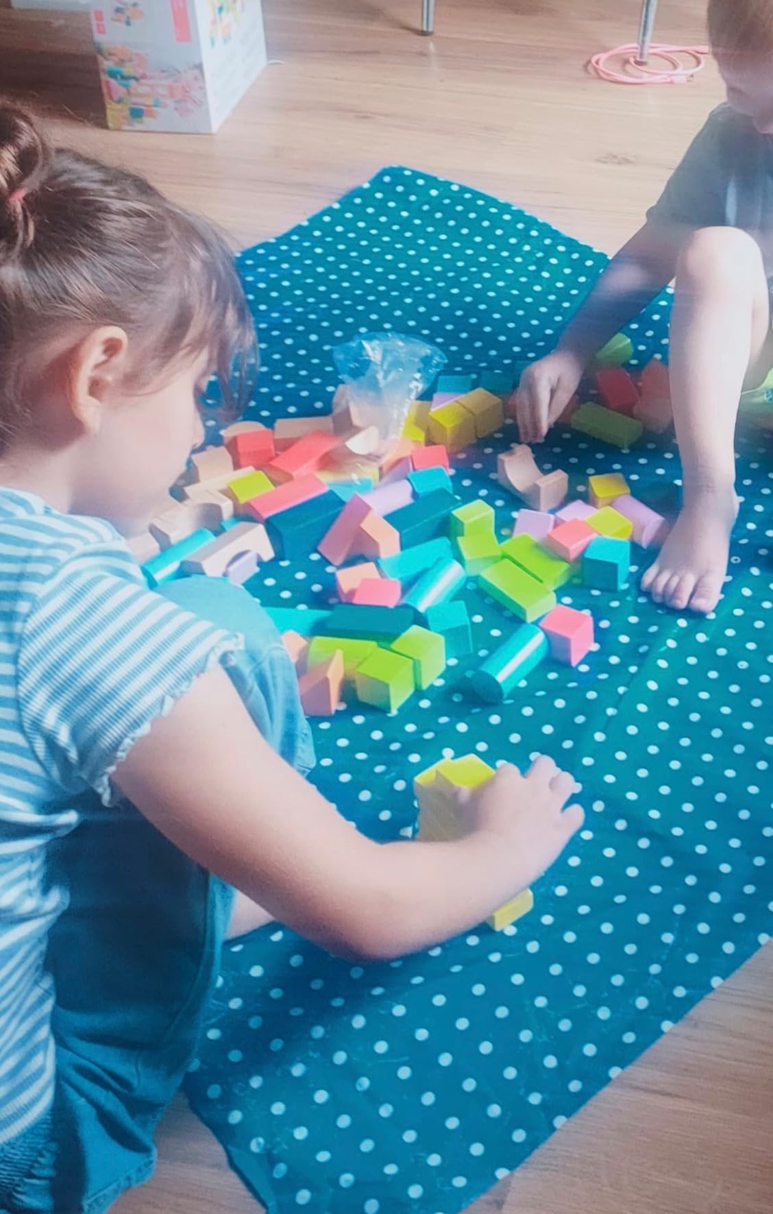 Hape Montare e costruire Fantastici Blocchi 101 pezzi in faggio