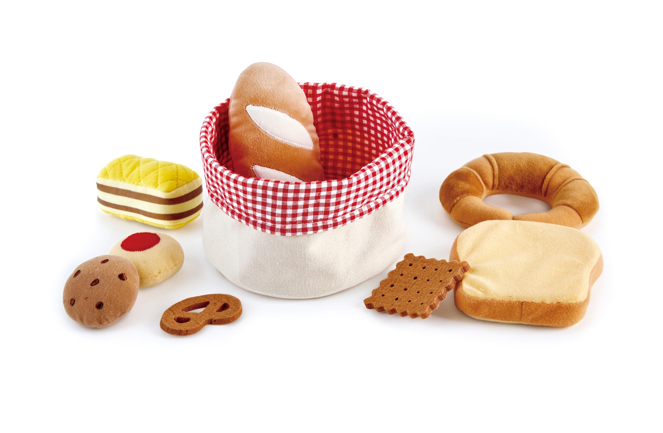 Hape Cucina e accessori E3168 cesto di pane gioco in feltro