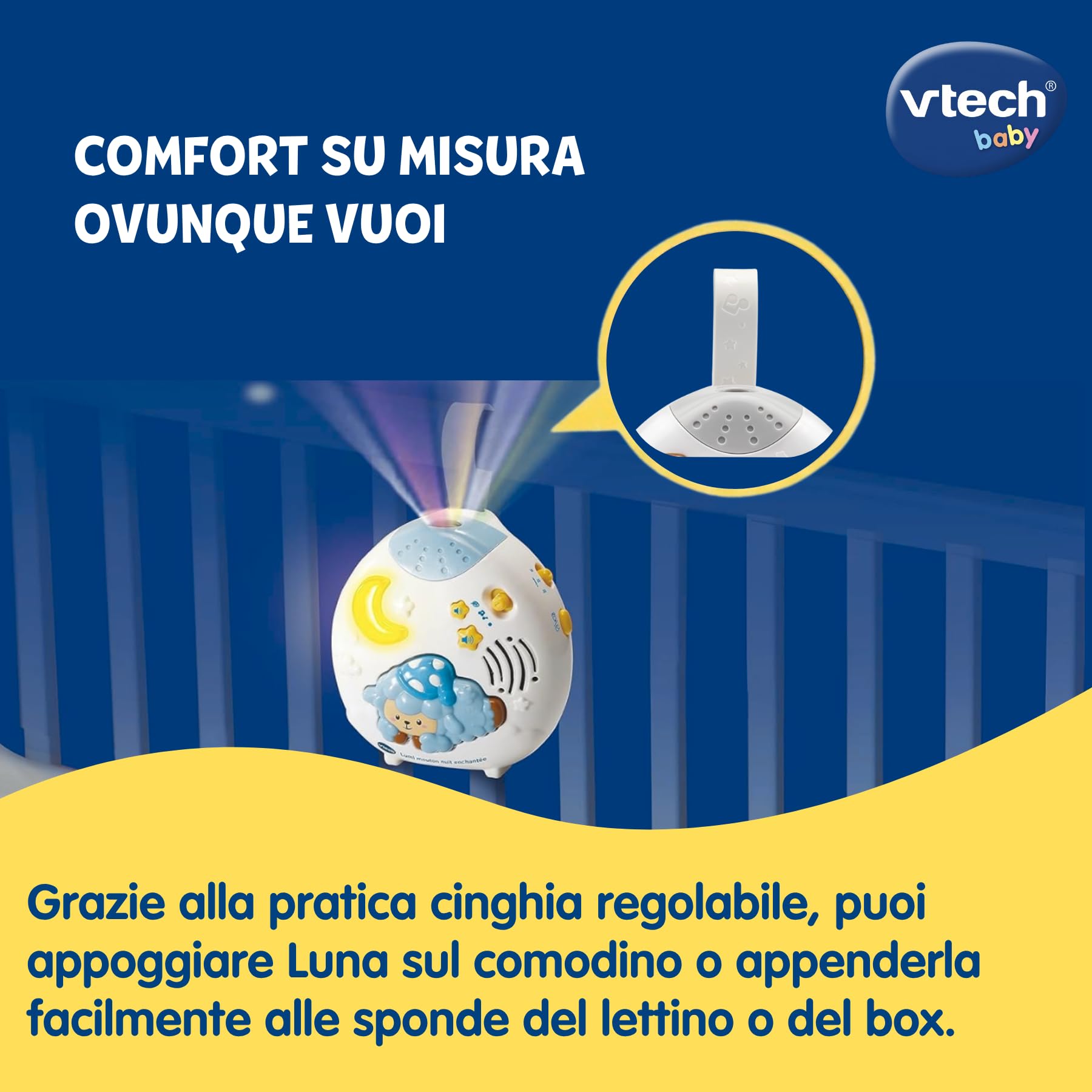 VTech Giocattoli 0-12 mesi Luna Dolce Notte Luminosa luce notturna 0-36 mesi