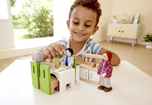 Hape Mobili Sala da Pranzo per la casa delle bambole in legno