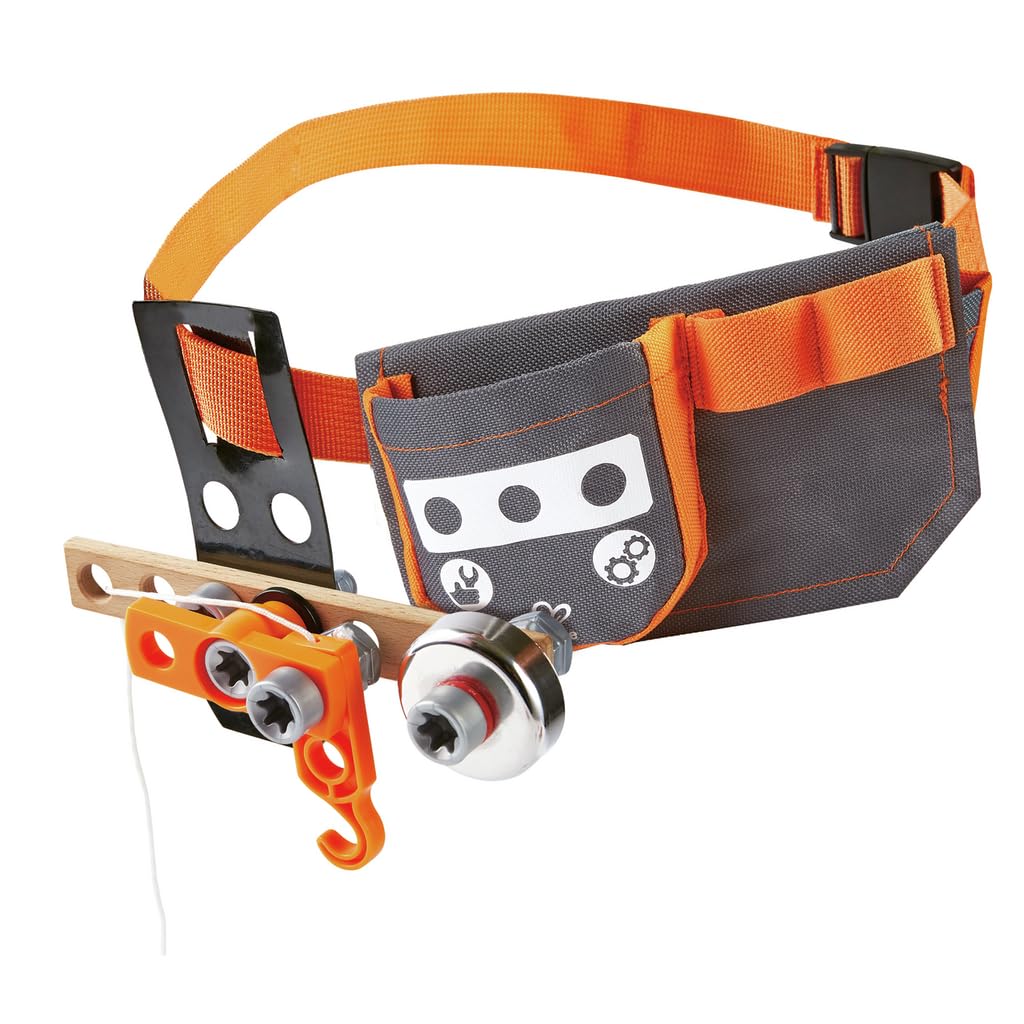 Hape Junior Inventor Cintura dello Scienziato con strumenti e custodia