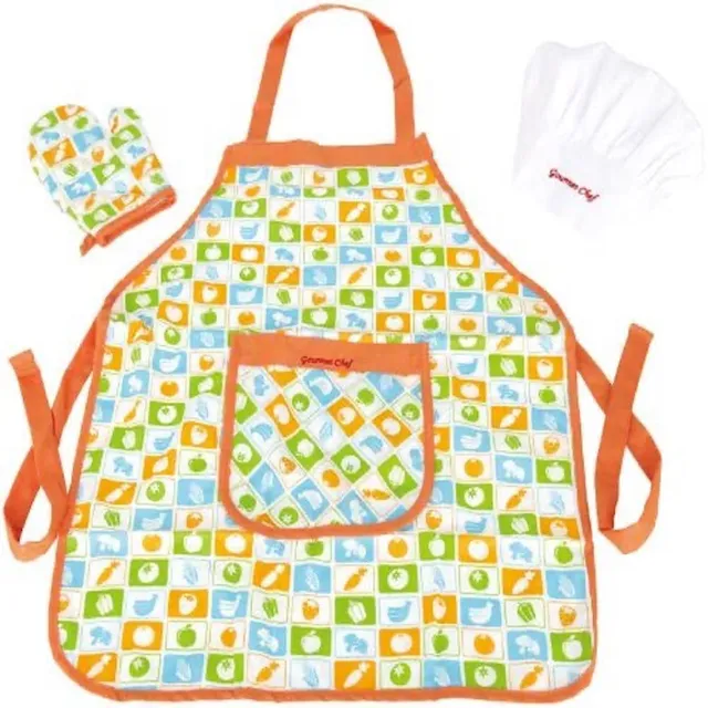 Hape Cucina e accessori E3119 set di grembiuli per cuochi