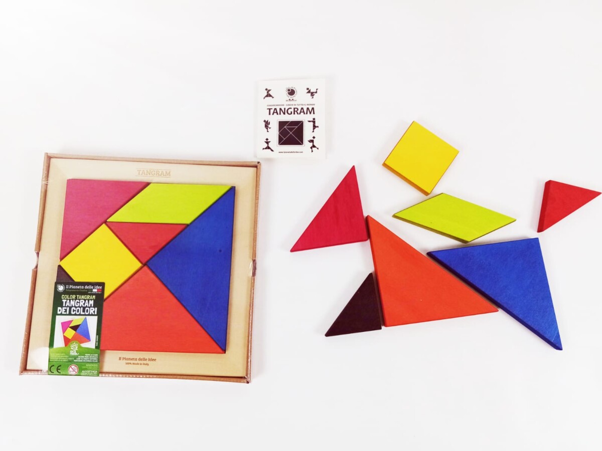 Il Pianeta delle idee Giocare Tangram dei Colori tangram colorato
