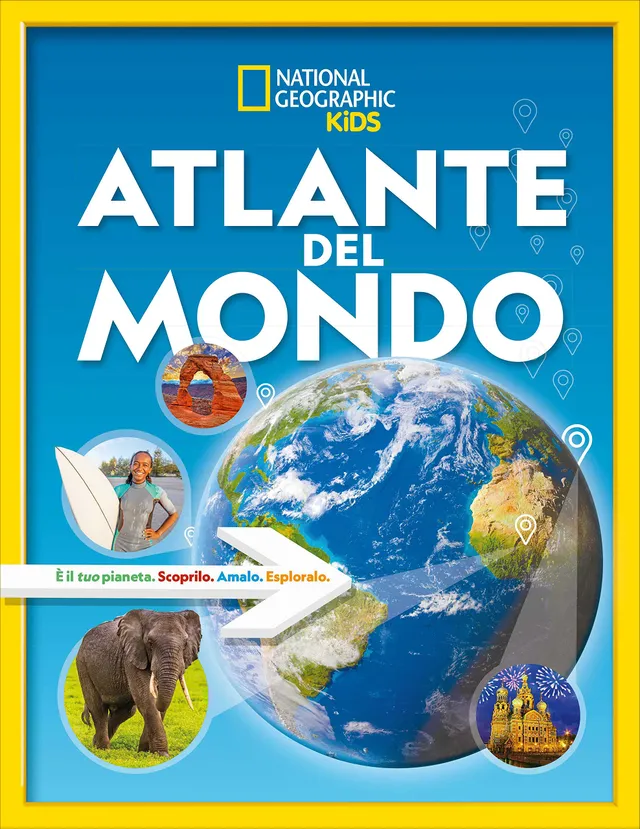 National Geographic Kids – Libri Atlante del Mondo atlante