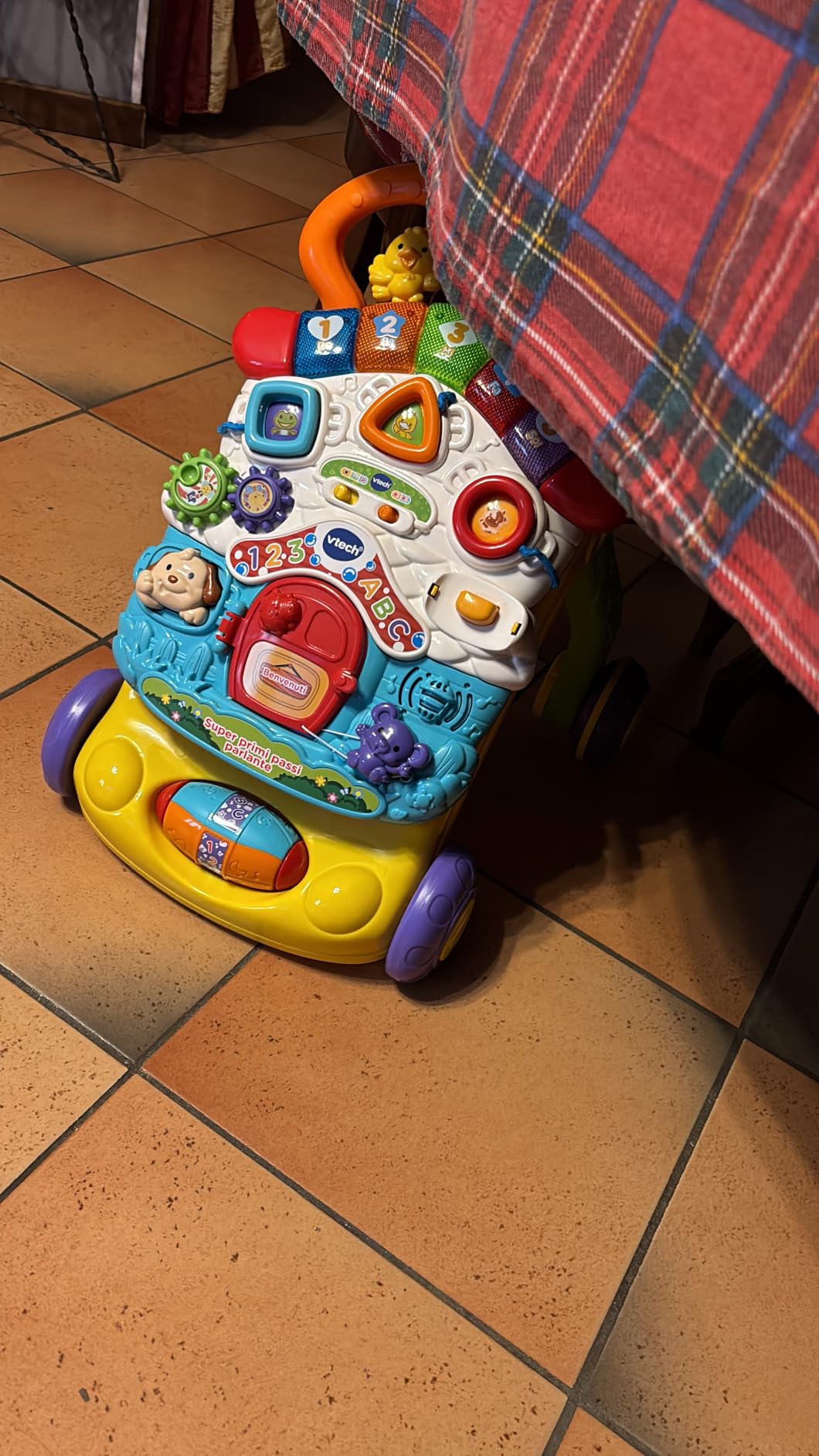 V-Tech Giocattoli 1-3 anni Super Primi Passi Parlante Primipassi arancione